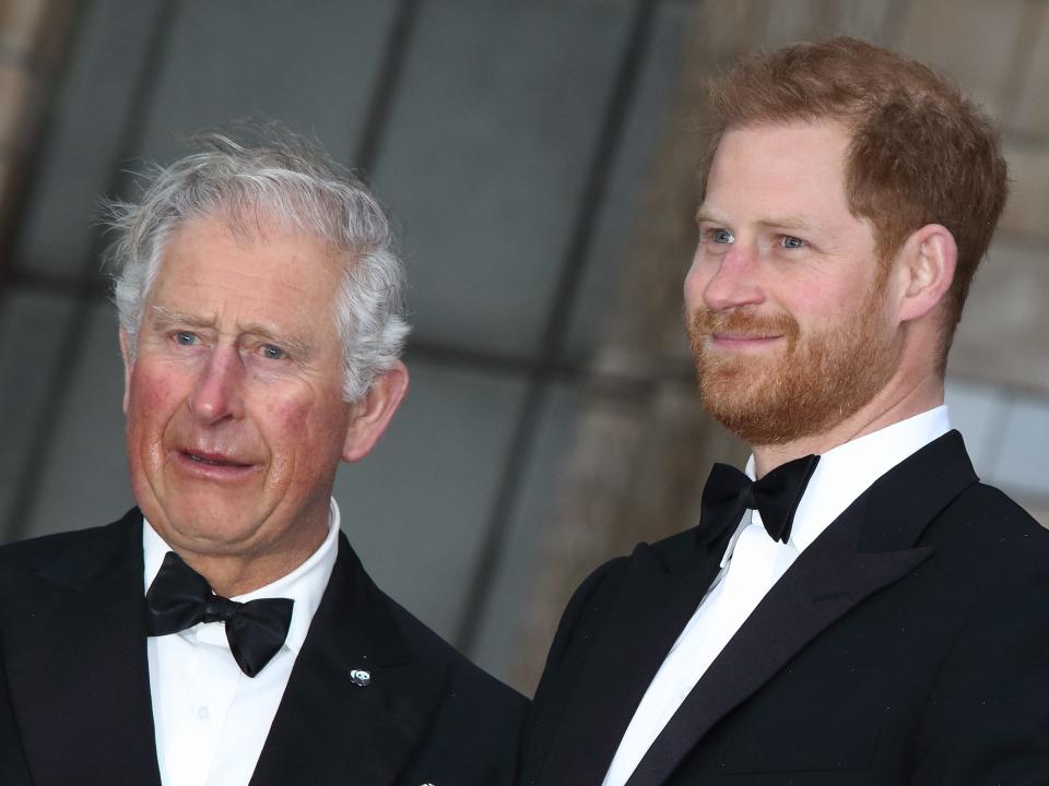 Prince Charles and Prince Harry