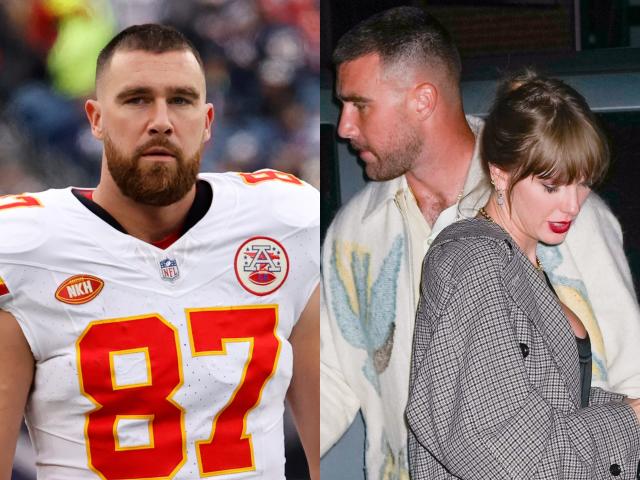 Travis Kelce says he and Taylor Swift ignore 'outside noise' about their  relationship as he discusses dealing with public attention