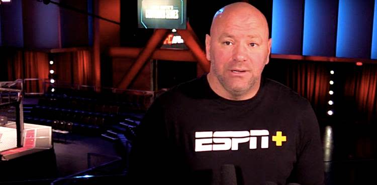 Dana White - UFC Apex scrum
