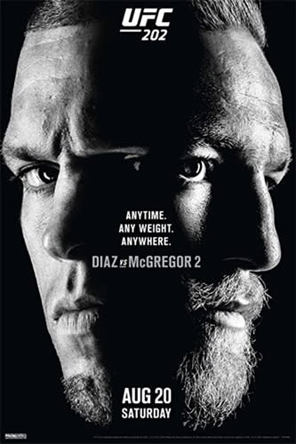 UFC 202 event poster