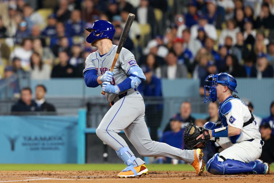 The Tampa, Fla., native Pete Alonso was 0-for-5 in the game with a strikeout.