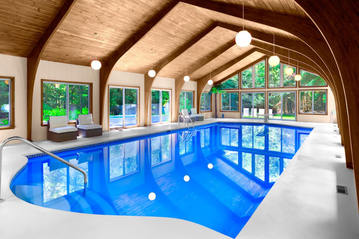 Poconos Hideaway: The Pool