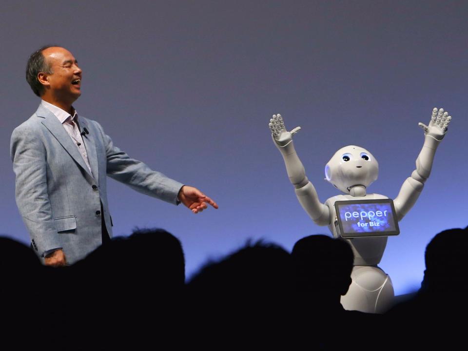 Softbank pepper robot