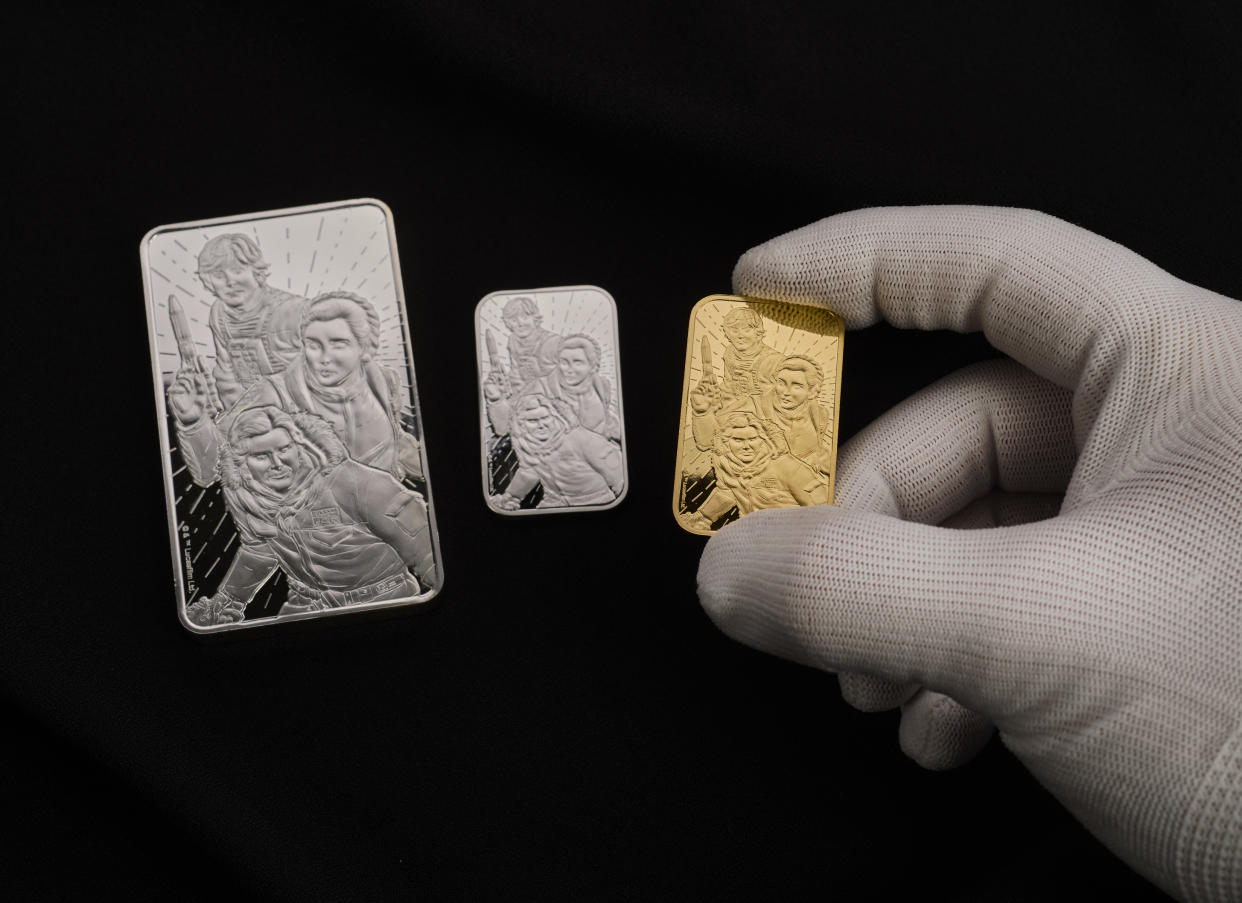 Royal Mint bullion bars