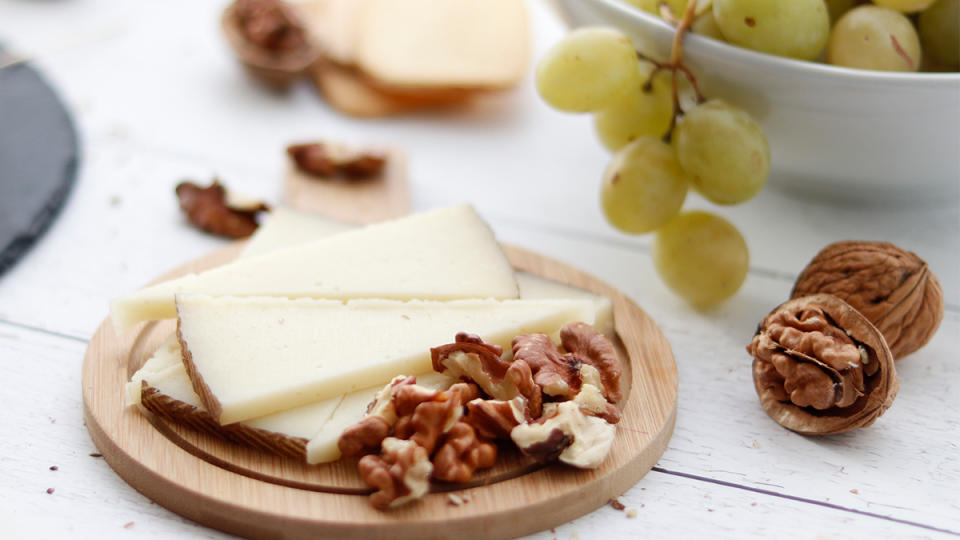 cheese and nut plate (velvet bean benefits)