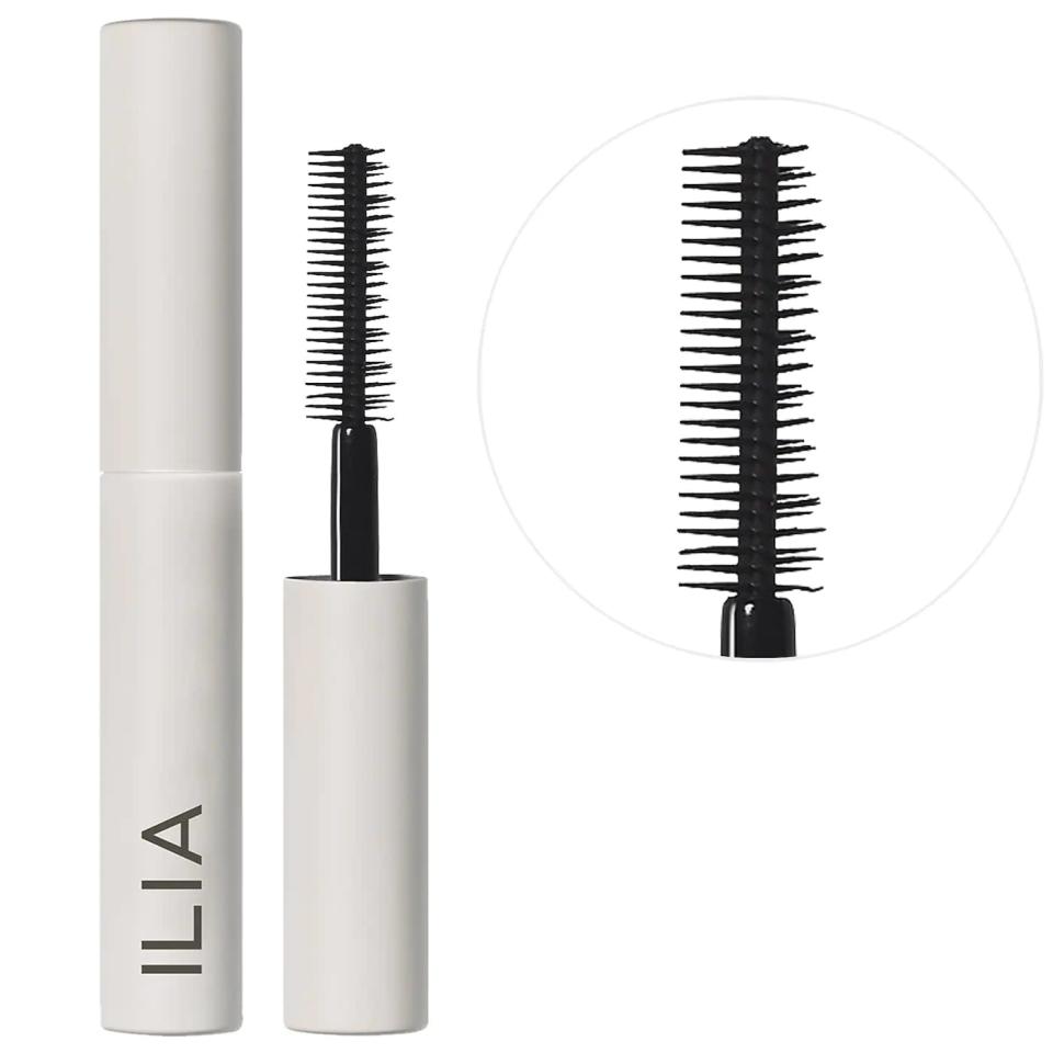<p>Get sky-high length with the clean <span>ILIA Mini Limitless Lash Lengthening Mascara</span> ($19). It's a flake-free formula that contains keratin to nourish your lashes. </p>