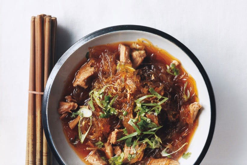 Pork Noodle Soup with Cinnamon and Anise