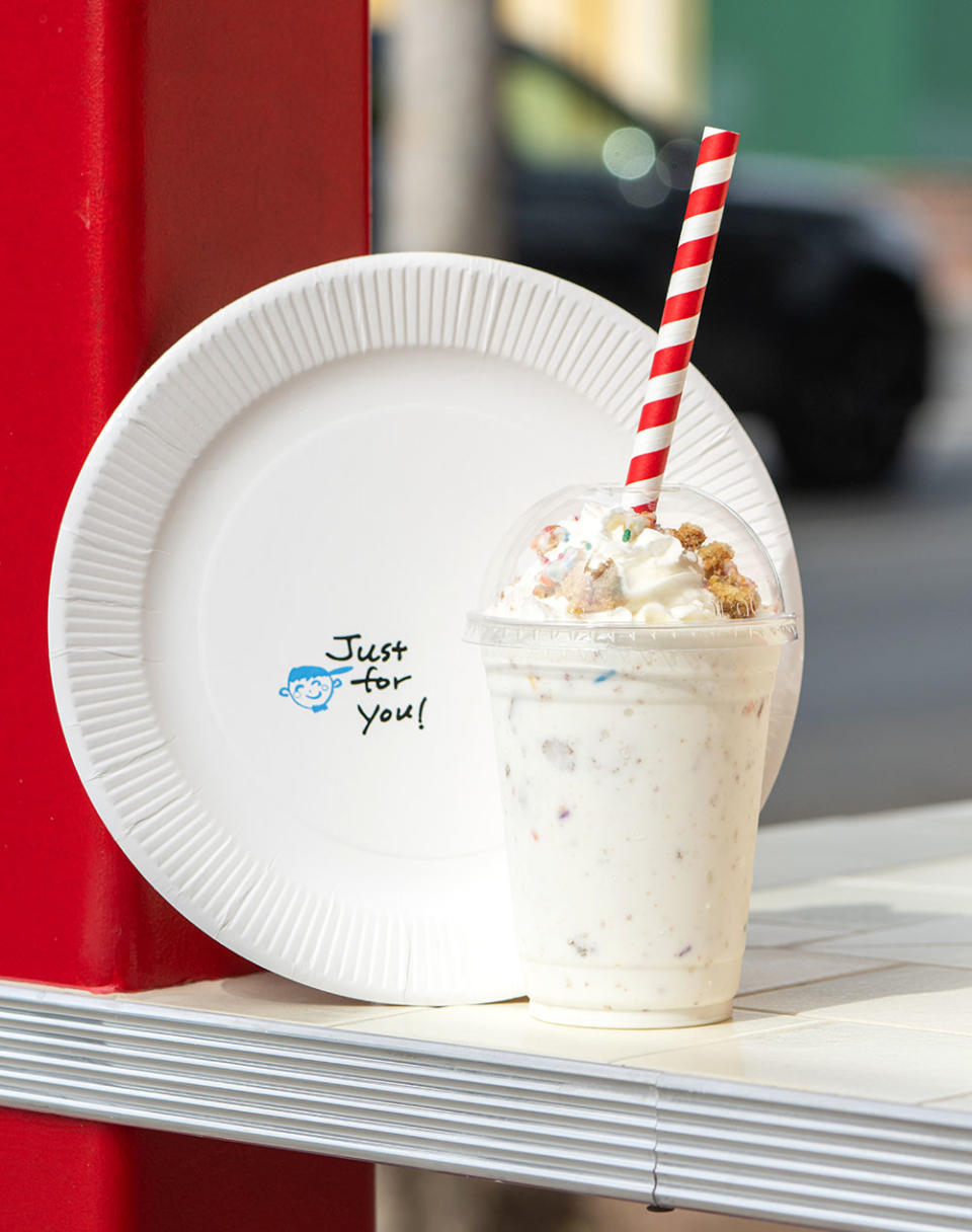 Irv’s Burgers has a cookie-laced milkshake!