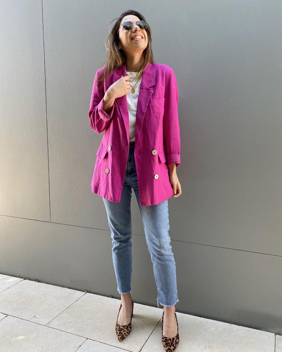 Kmart linen blazer