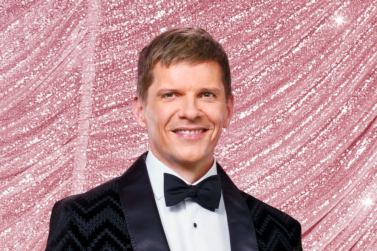 Nigel Harman posing for ‘Strictly’ (BBC/Kieron McCarron)