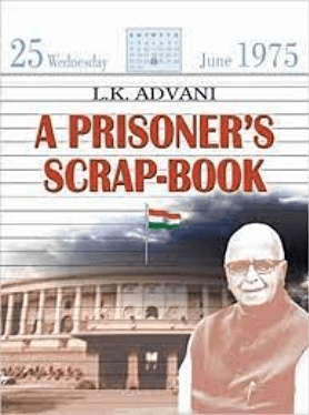 <div class="paragraphs"><p>LK Advani's 'A Prisoner's Scrap-Book.'</p></div>