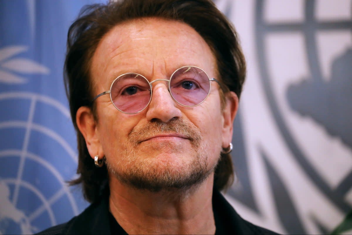 U2 frontman Bono has shared why he cut ties with the INXS singer  (Getty Images)