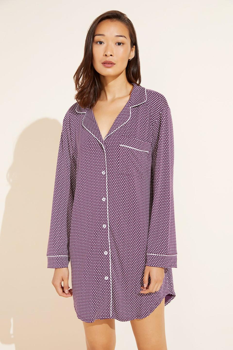 Gisele Printed Sleepshirt