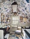 <p>If you think chintz never went out of style, you will most definitely fall in the classic camp. Always inspired and never stuffy, these more traditional spaces favor a more fanciful yet livable look. A bountiful <a href="https://www.veranda.com/home-decorators/a33301568/tree-of-life-pattern-history/" rel="nofollow noopener" target="_blank" data-ylk="slk:tree-of-life pattern;elm:context_link;itc:0;sec:content-canvas" class="link ">tree-of-life pattern</a> (Indian Abre) makes quite the statement within this quaint bathroom. </p>