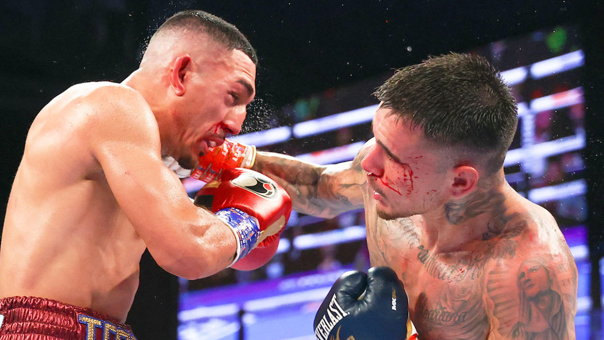 Scary details have been revealed about a health condition Teofimo Lopez had before his fight with Aussie George Kambosos. Pic: Getty