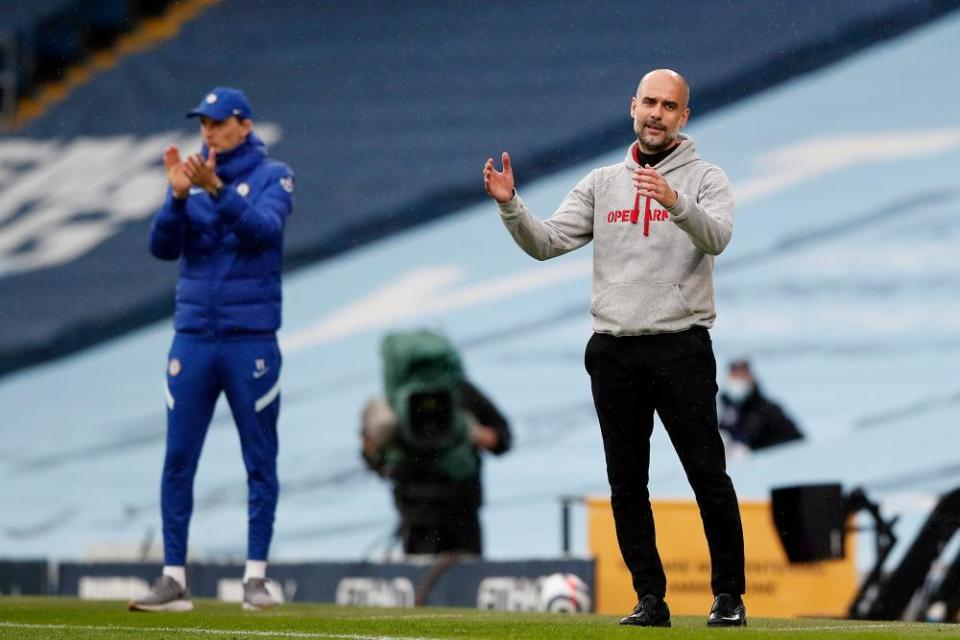 Pep Guardiola and Thomas Tuchel will do battle again in the Champions League final.