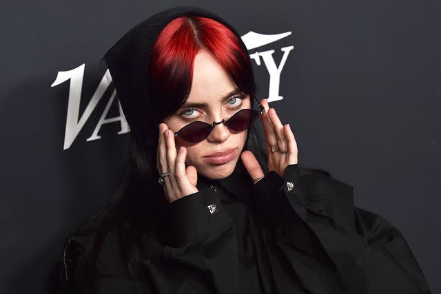 <p>Lisa O'Connor/AFP via Getty</p> Billie Eilish at Variety's Power of Women event