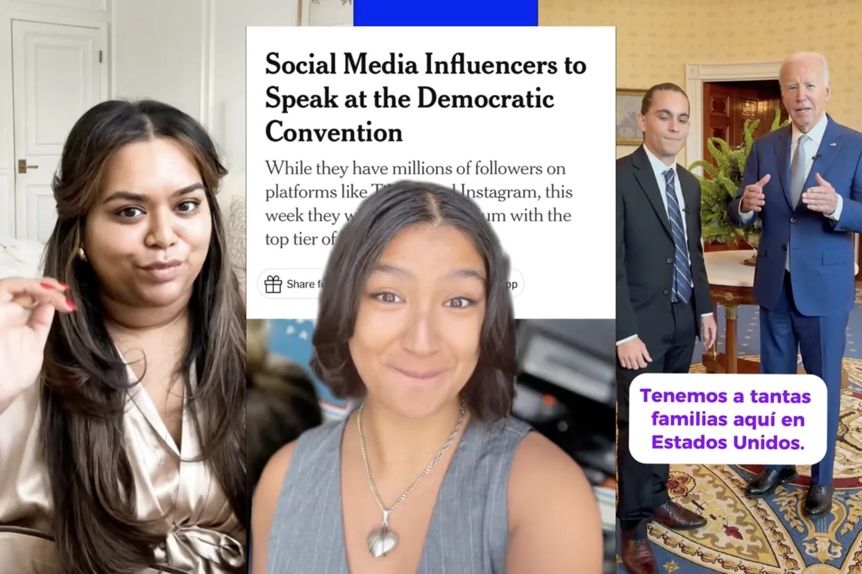 Carlos Eduardo Espina, Deja Foxx, Nabela Noor among social media influencers speaking at the 2024 DNC