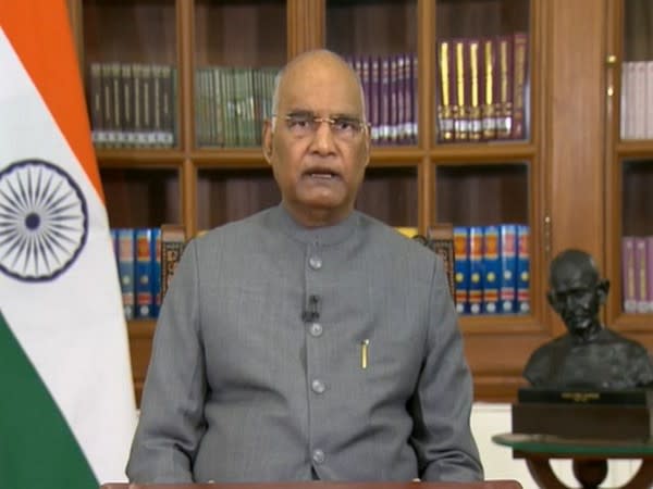 President Ram Nath Kovind (file photo/ANI)