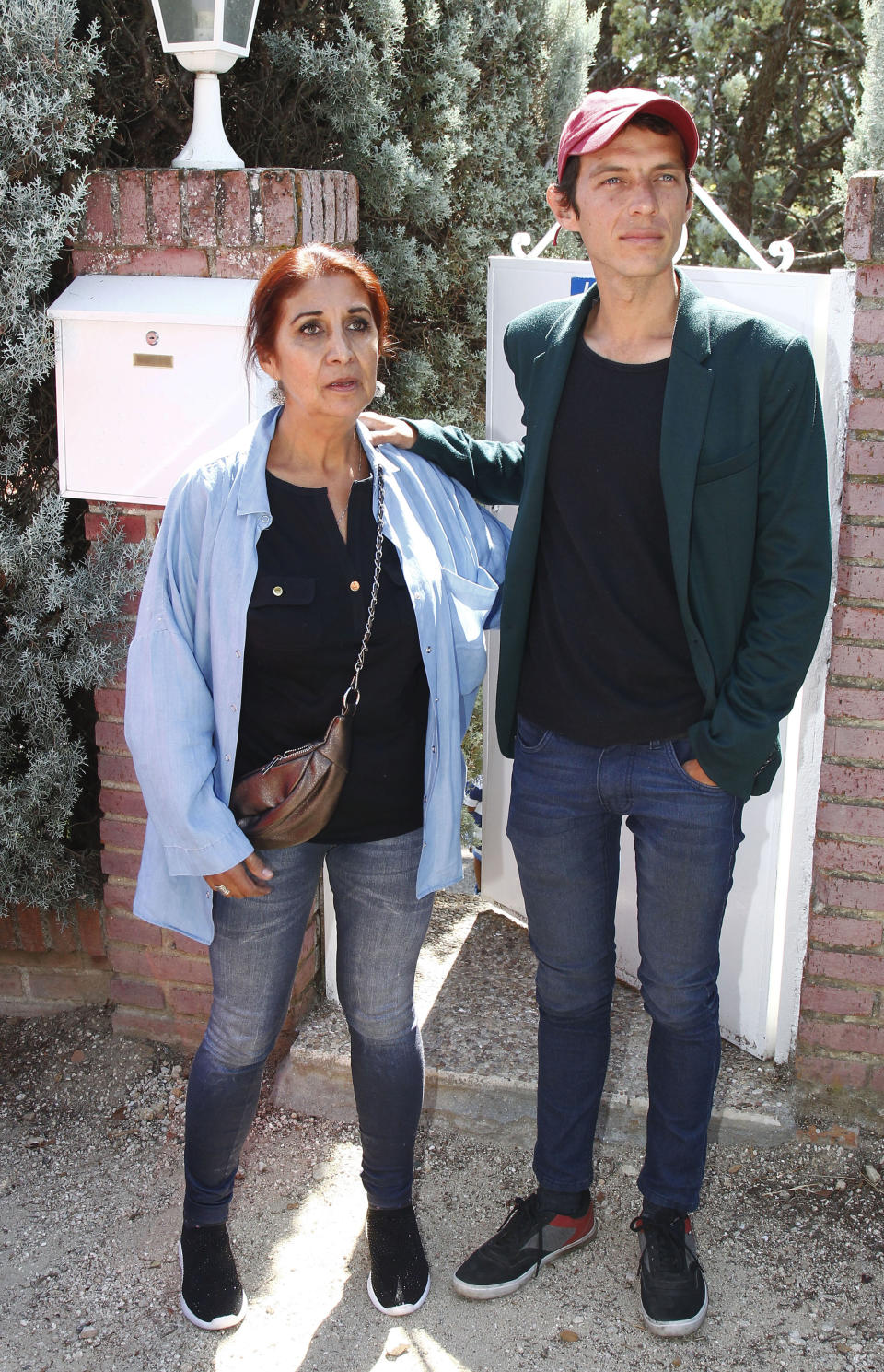 MADRID, SPAIN - SEPTEMBER 10: Camilo Sesto's son, Camilo Blanes Ornelas, and Lourdes Ornelas are seen on September 10, 2019 in Madrid, Spain. (Photo by Europa Press Entertainment/Europa Press via Getty Images)