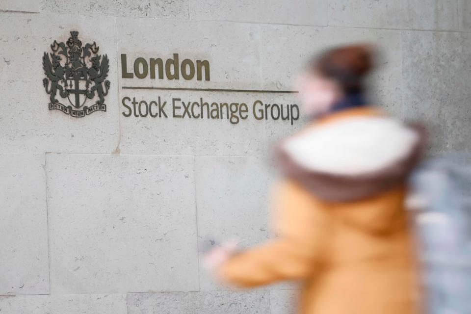 <p>The FTSE 100 is called to open higher</p> (AFP via Getty Images)