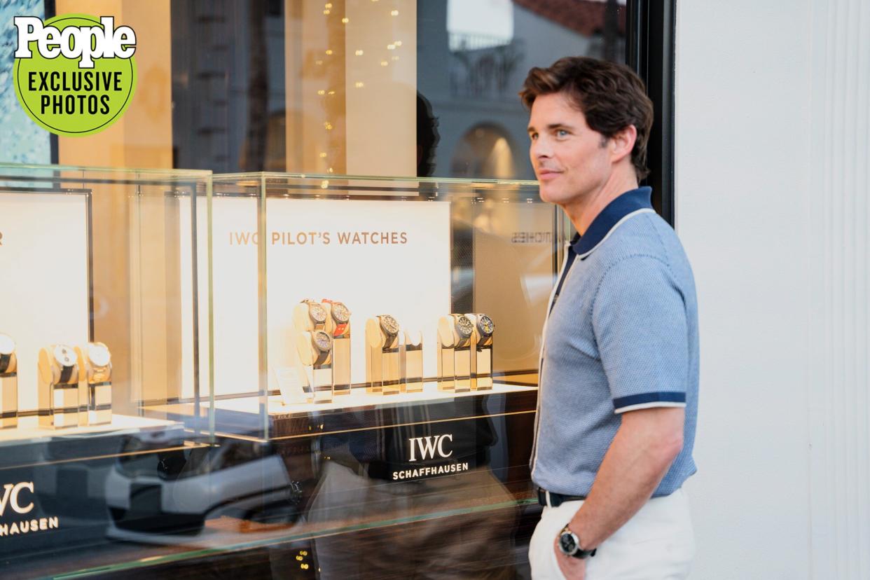 James Marsden IWC Schaffhausen watch story