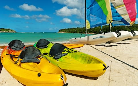 Watersports in Antigua - Credit: Getty