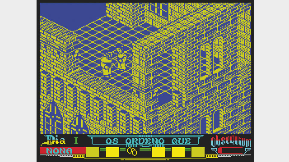 La Abadia Del Crimen on the Spectrum 128k