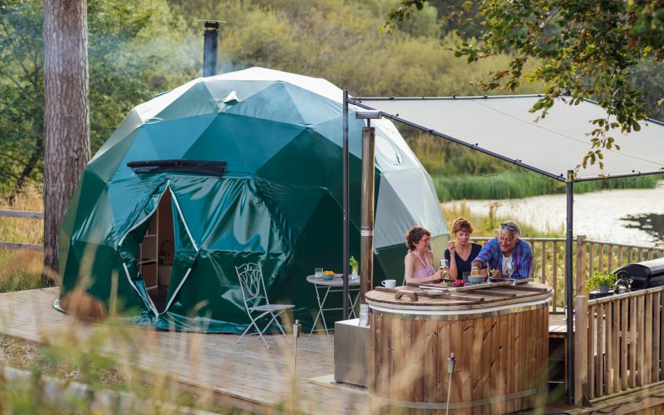 glamping geodomes luxury travel