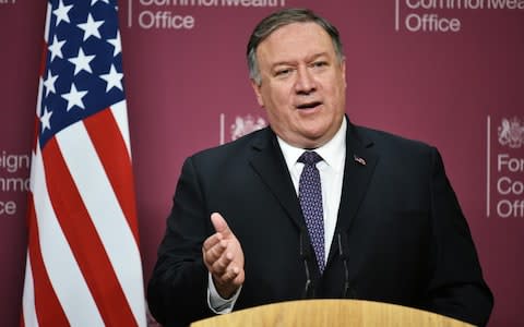 U.S. Secretary of State Mike Pompeo  - Credit: REUTERS