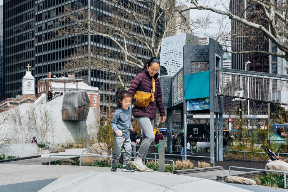 “My son was like ‘I really need to go – I’m going to pee my pants,’” Sasaki, a professional dancer and actress who lives in Washington Heights, told The Post. It was “an emergency.” Emmy Park for NY Post