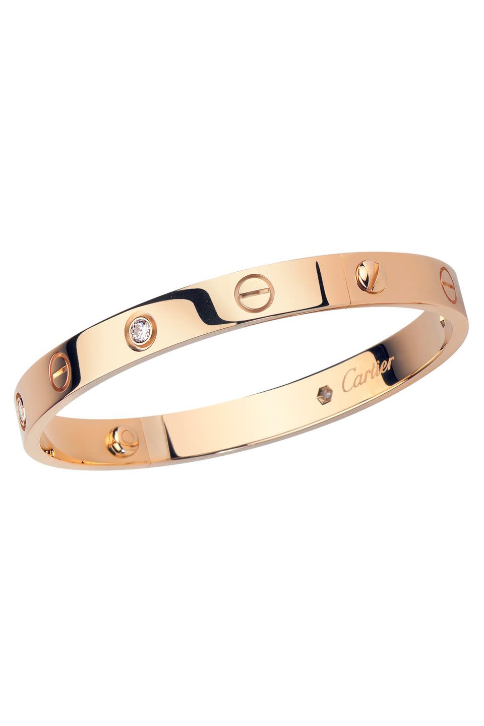 The Cartier Love bangle