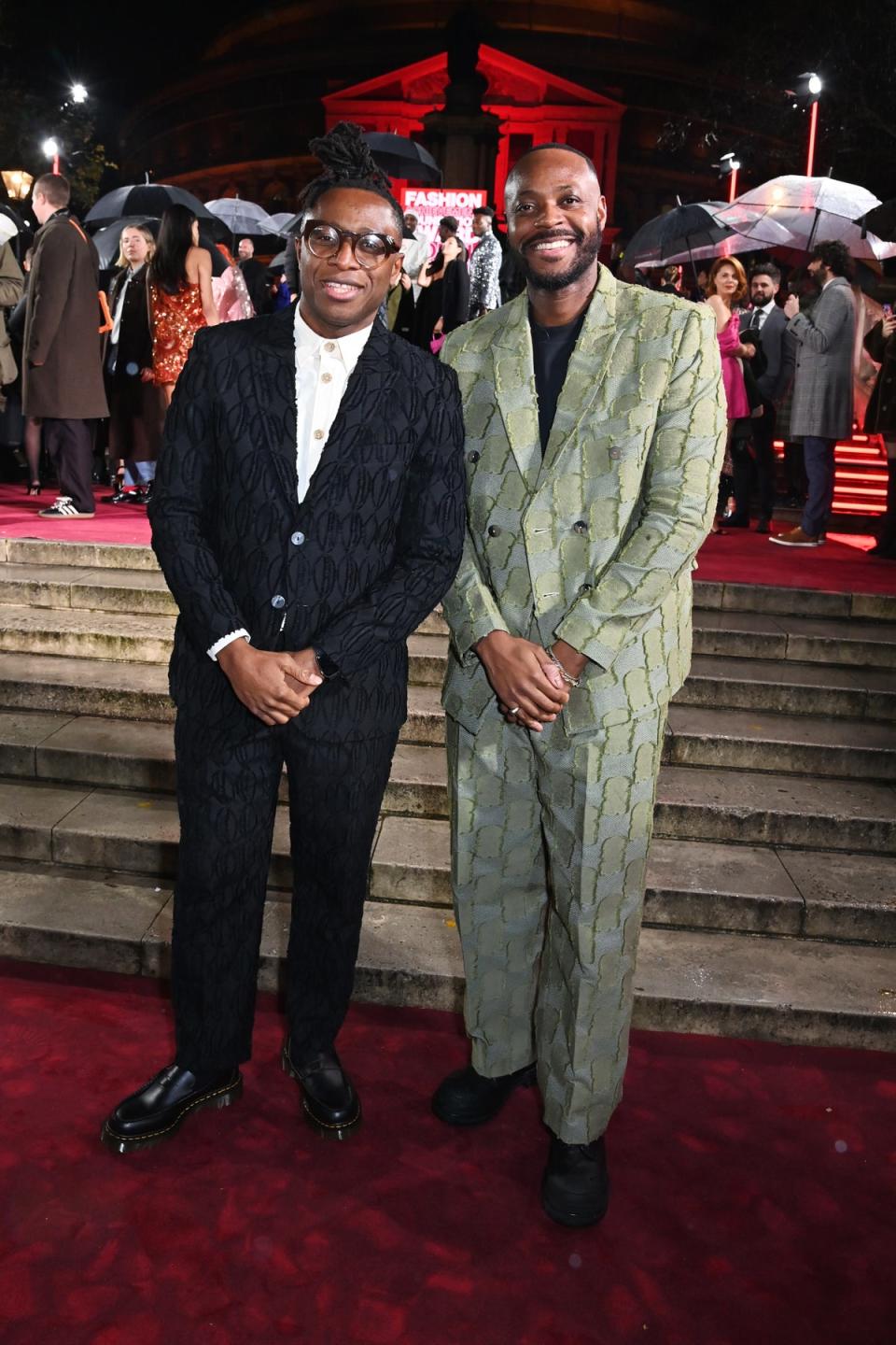 Foday Dumbuya and Yinka Ilori (Dave Benett)