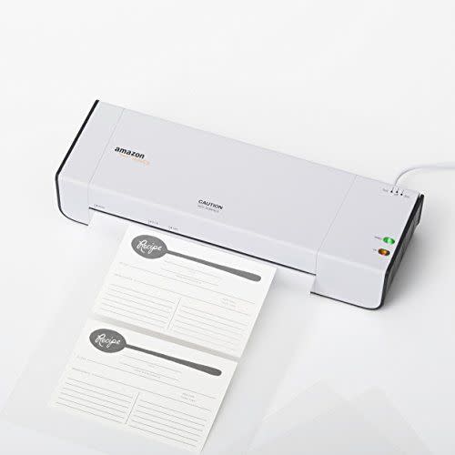 3) Amazon Basics Laminator Machine