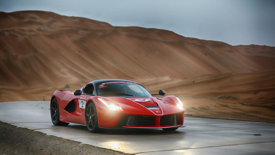 UAE Ferrari Cavalcade