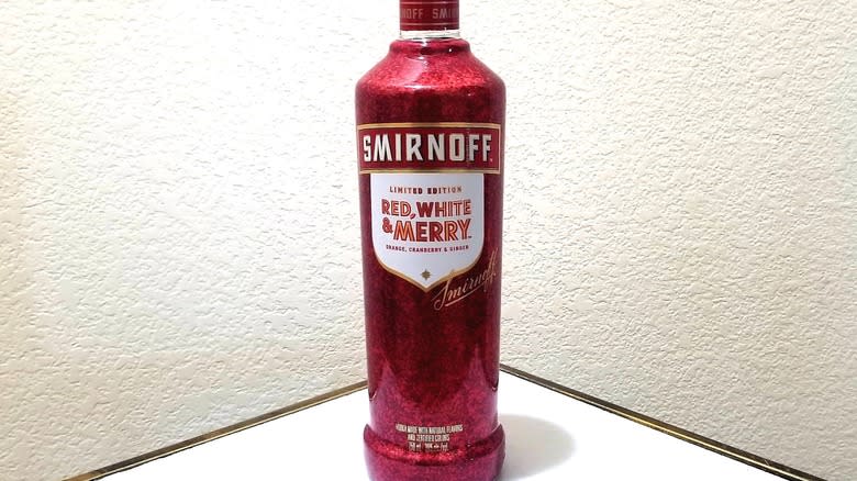 Smirnoff Red, White & Merry vodka