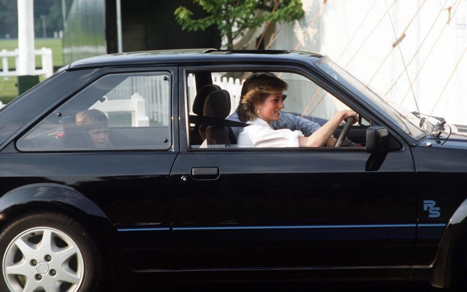 princess diana ford escort prince william - Tim Graham Photo Library 