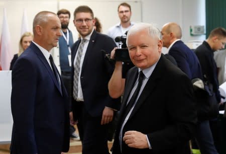 Poland's parliamentary election in Warsaw