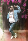 <p>Beyoncé has been having fun with her style, as this “preggers” statement T-shirt tells. Hon, the world already knows. <a rel="nofollow" href="https://www.yahoo.com/celebrity/beyonce-is-pregnant-with-twins-190514308.html" data-ylk="slk:It was headline news;elm:context_link;itc:0;sec:content-canvas;outcm:mb_qualified_link;_E:mb_qualified_link;ct:story;" class="link  yahoo-link">It was headline news</a>. (Photo: <a rel="nofollow noopener" href="https://www.instagram.com/p/BTrg0rEg9gY/" target="_blank" data-ylk="slk:Beyoncé via Instagram;elm:context_link;itc:0;sec:content-canvas" class="link ">Beyoncé via Instagram</a>)<br><br></p>