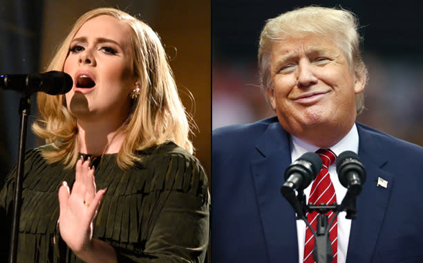 Adele vs. Donald Trump