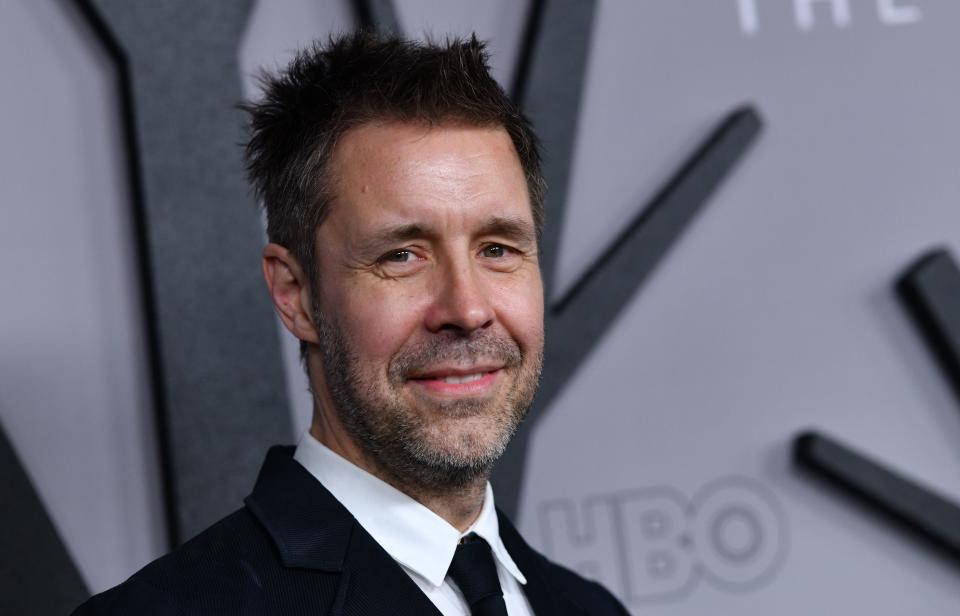 British actor Paddy Considine arrives for the HBO series premiere of "The Outsider" at the DGA theatre in Los Angeles on January 9, 2020. (Photo by Chris Delmas / AFP) (Photo by CHRIS DELMAS/AFP via Getty Images)