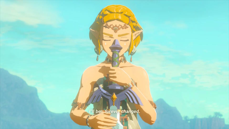 Zelda and the Master Sword