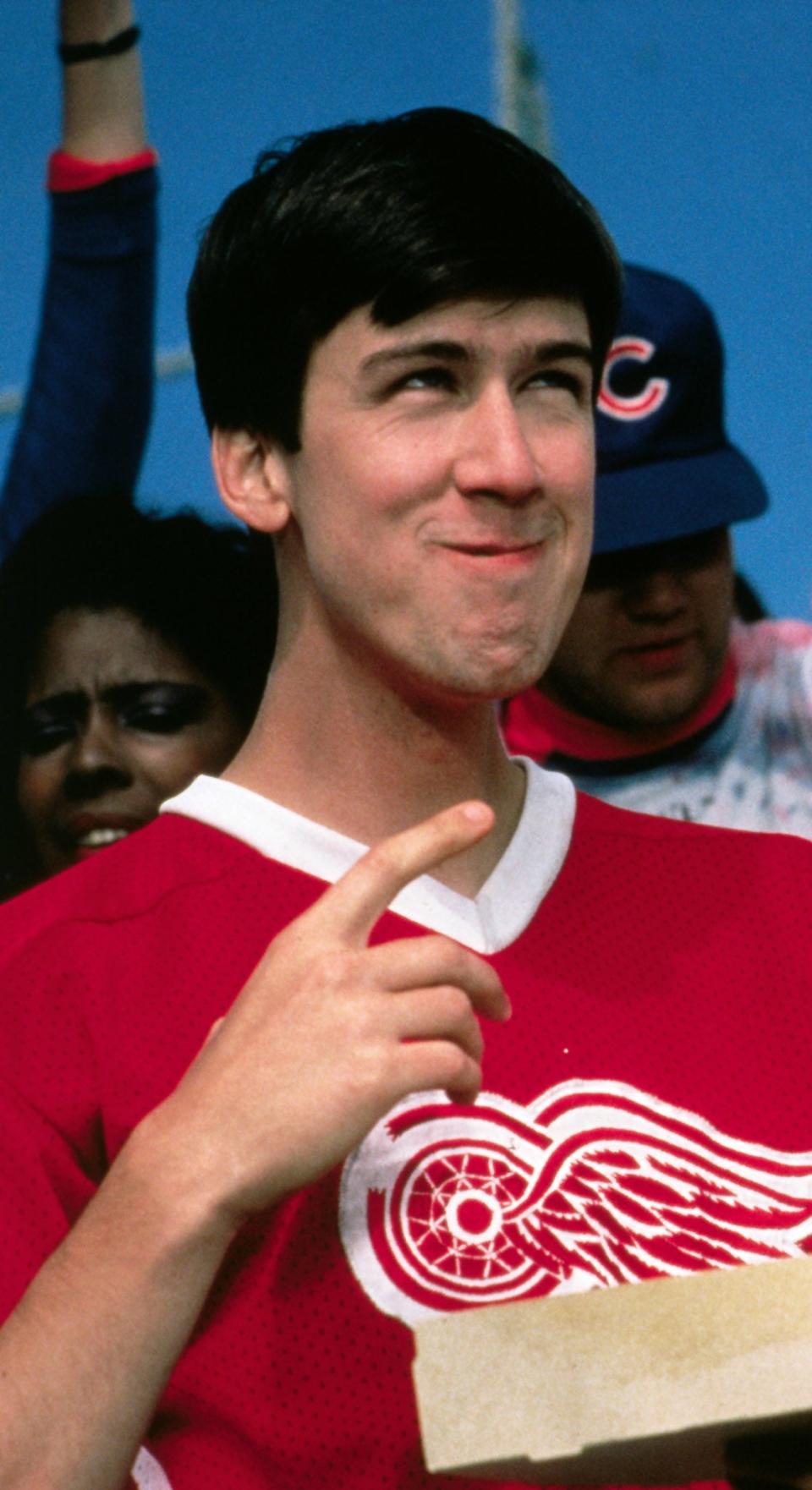 Alan Ruck as Cameron in "Ferris Bueller's Day Off"