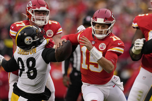 Chiefs rout stumbling Steelers 36-10 to clinch AFC West - The San Diego  Union-Tribune