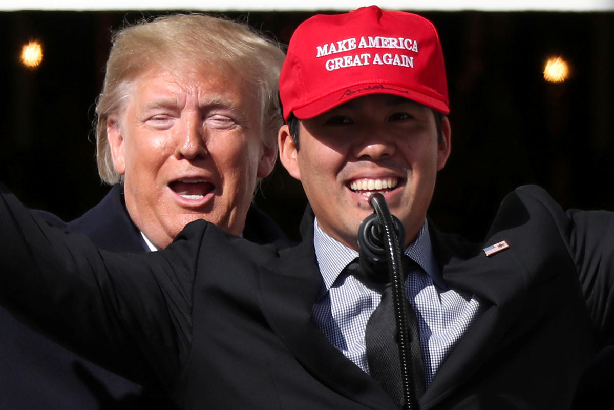 Kurt Suzuki after wearing MAGA hat to White House: 'Everybody makes  everything political