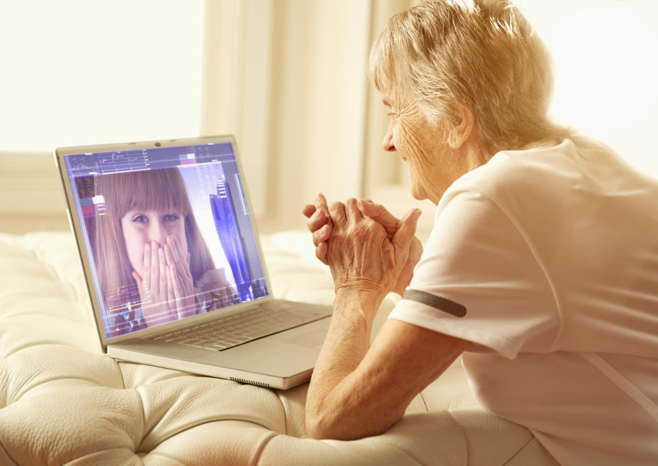 It is important to keep in touch with elderly friends and relatives. (Getty Images)