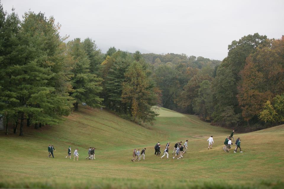 Christ School defeated Asheville School 40-13 on Oct. 26, 2019, at Asheville School.