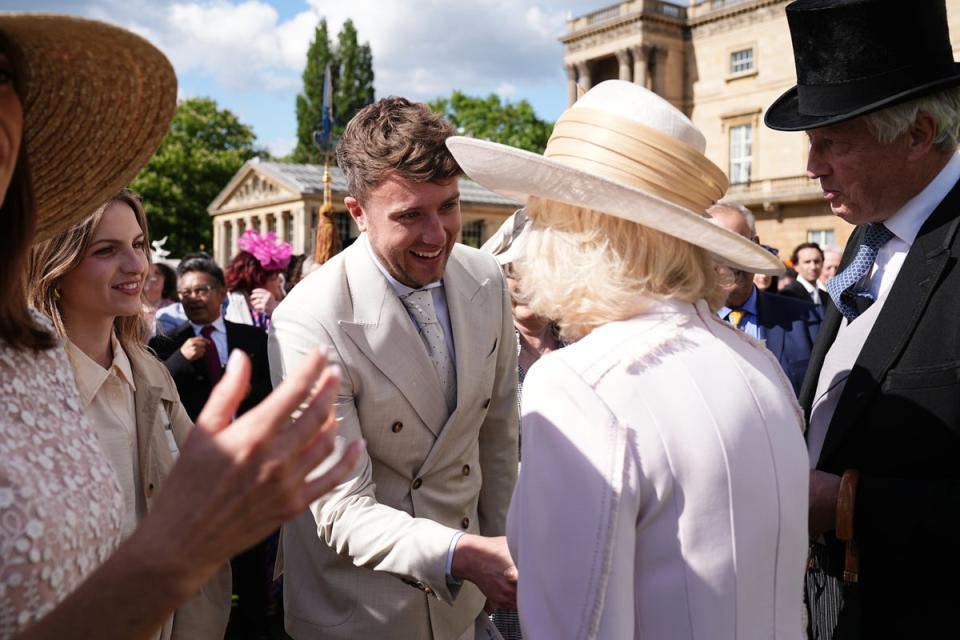 DJ Roman Kemp was among the musical guests (Aaron Chown/PA Wire)