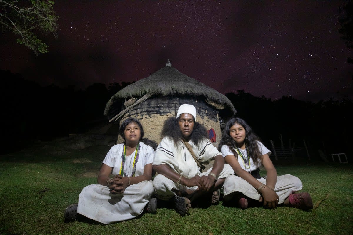 COLOMBIA-INDÍGENAS ARHUACOS (AP)