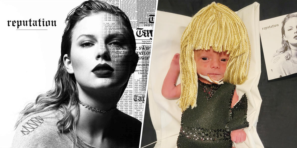 Maternity ward celebrates Taylor Swift weekend with newborn onesies 